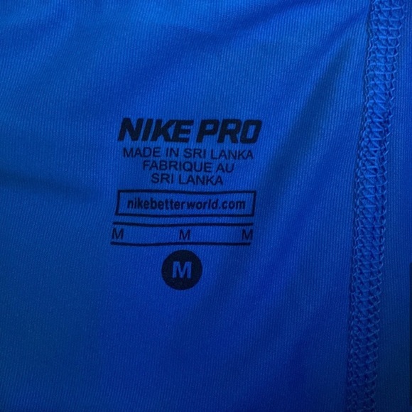 Blue Nike Pro - Picture 3 of 4